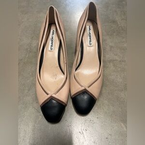NEW! Karl Lagerfeld low heels